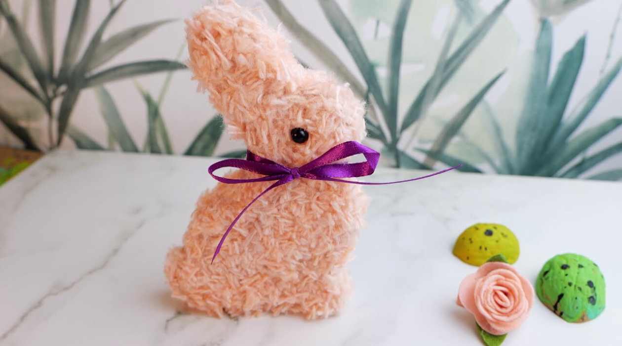 Crafty Easter Bunny: DIY Stuffed Bunny For Home Decor