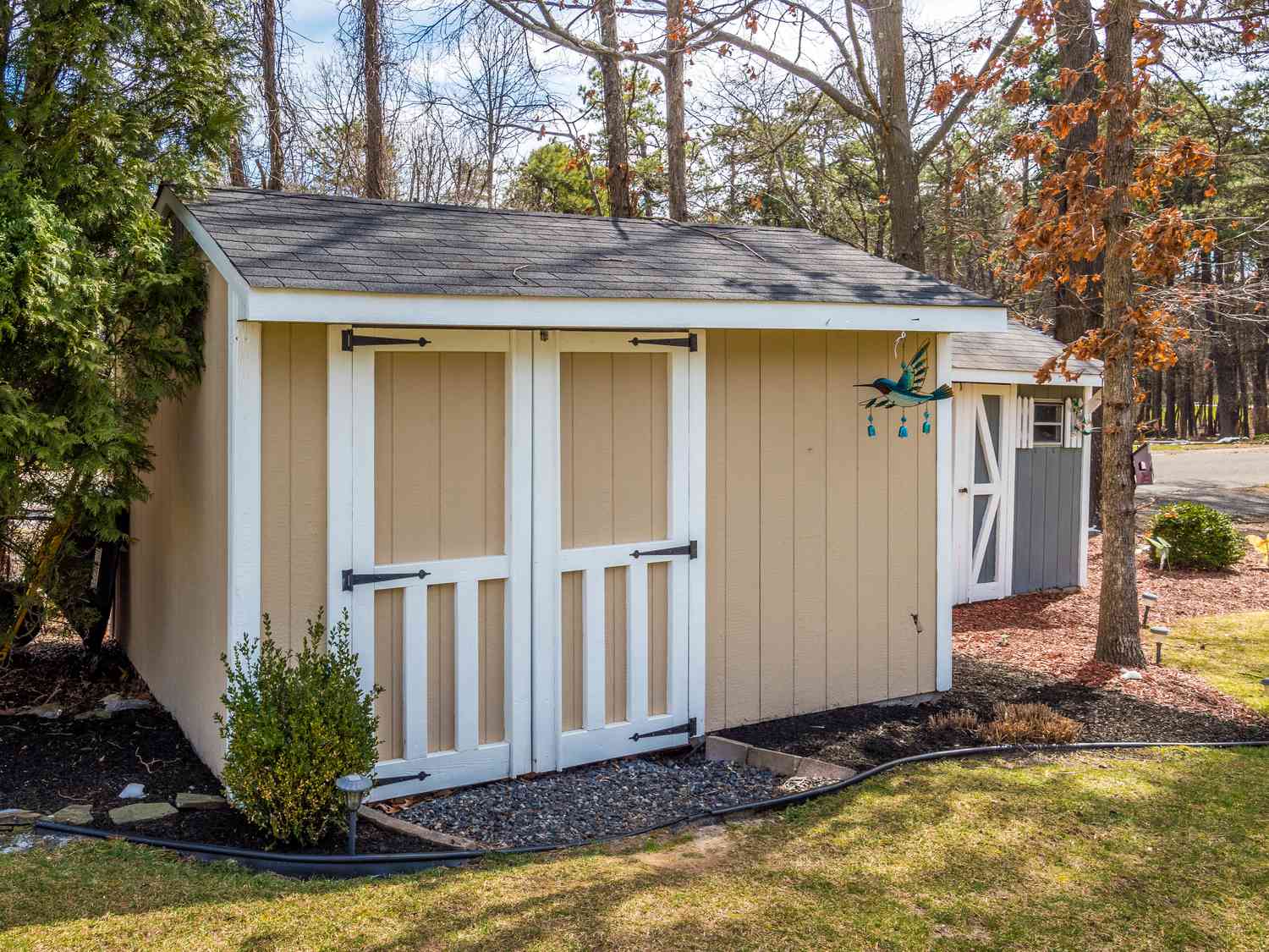 DIY: Building Double Shed Doors For Extra Storage Space