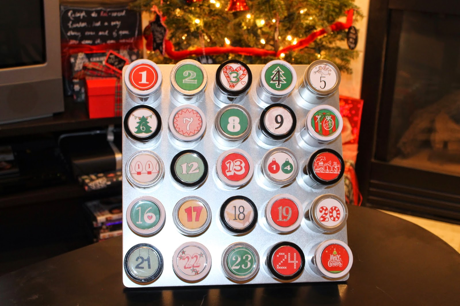 DIY Magnetic Advent Calendar: A Festive Home Improvement Project