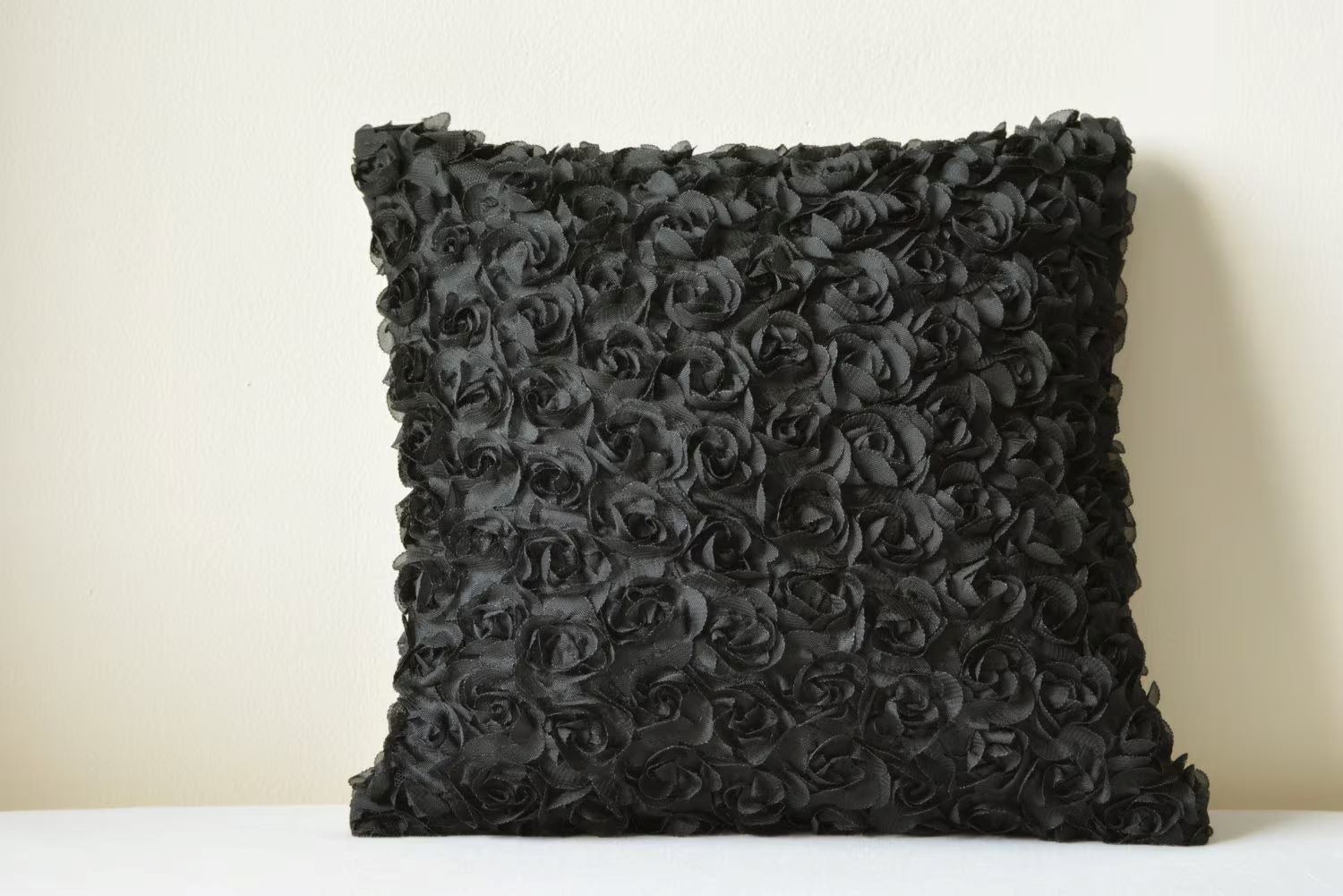 Enhancing Your Home Decor: DIY Pillow With Stunning Rosette Clusters