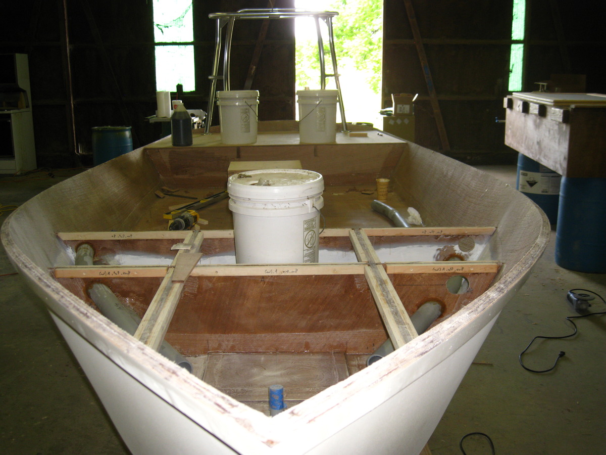 How To Build A Casting Deck On A Fiberglass Boat