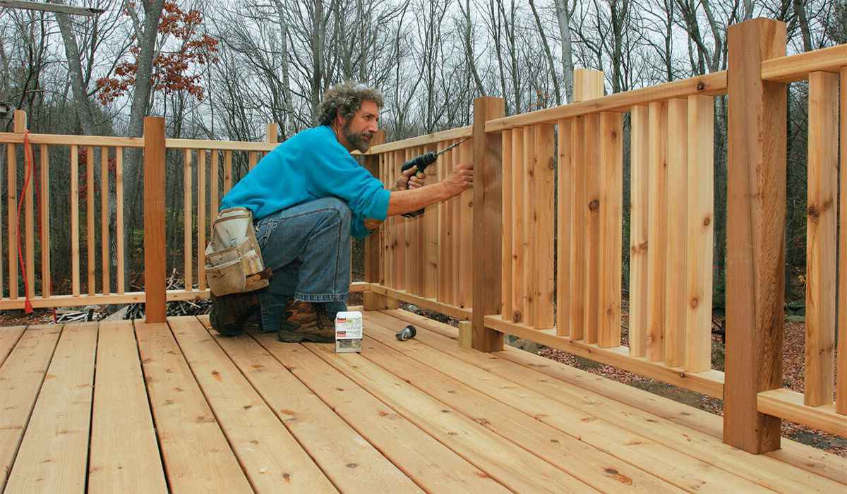 How To Build A Deck Railing