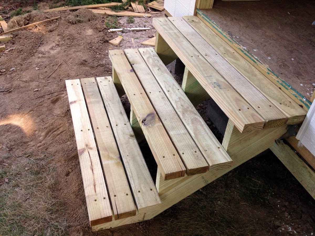 How To Build Wooden Steps