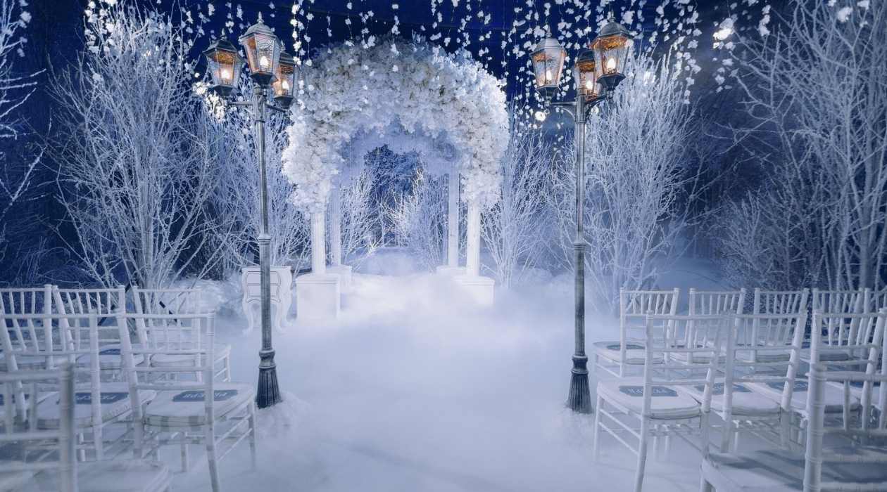Transforming Your Home For A Winter Wonderland Wedding