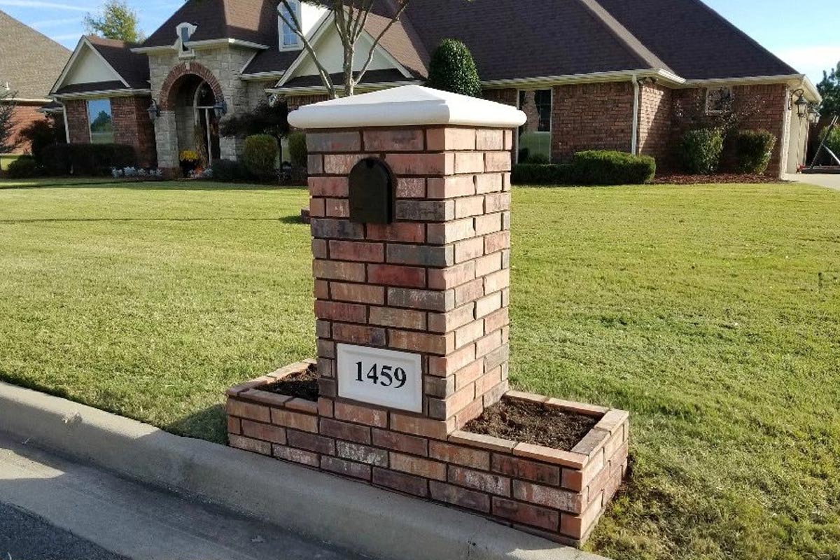 How To Build A Brick Mailbox