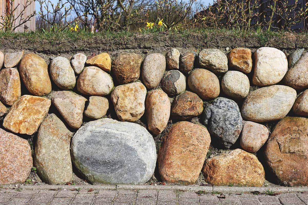 How To Build A Fieldstone Retaining Wall With Mortar At Joshua Mercado Blog