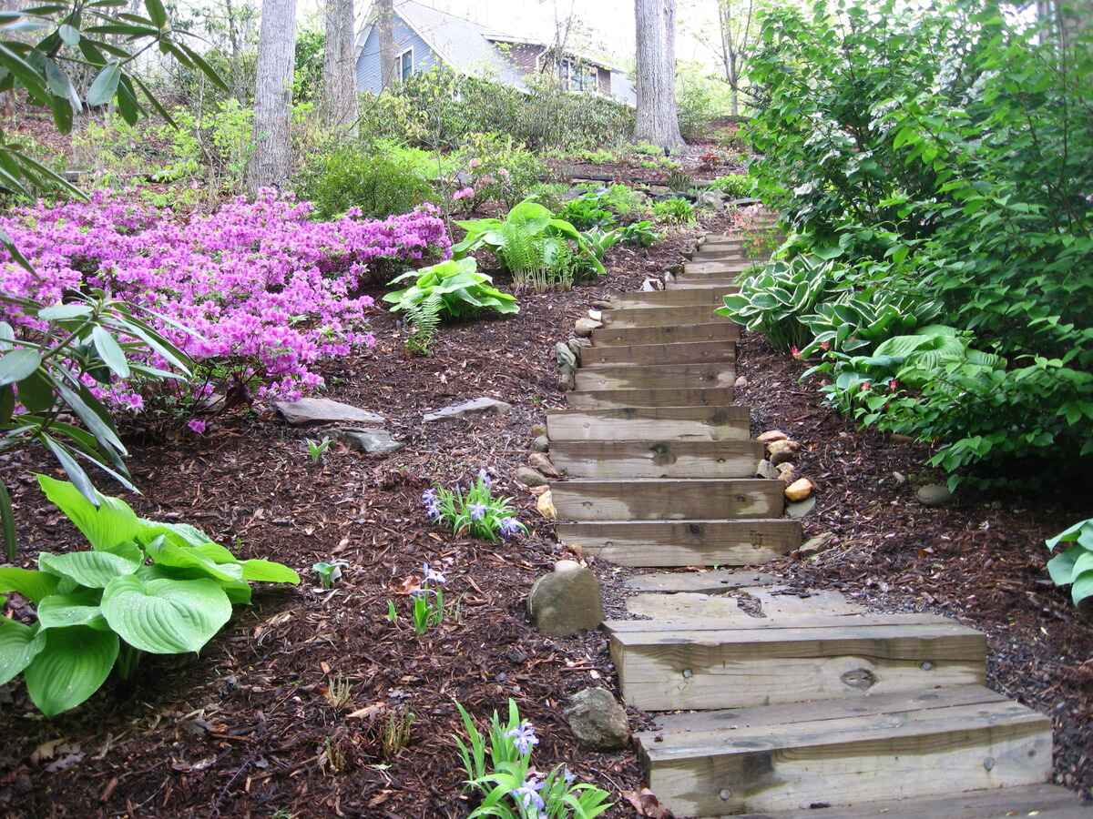 How To Build A Walkway On A Slope