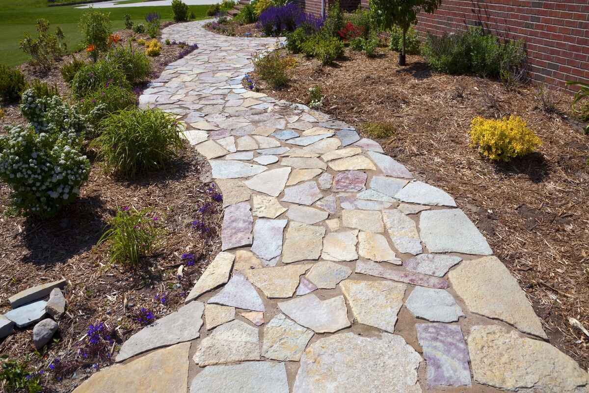 How To Make A Stone Walkway