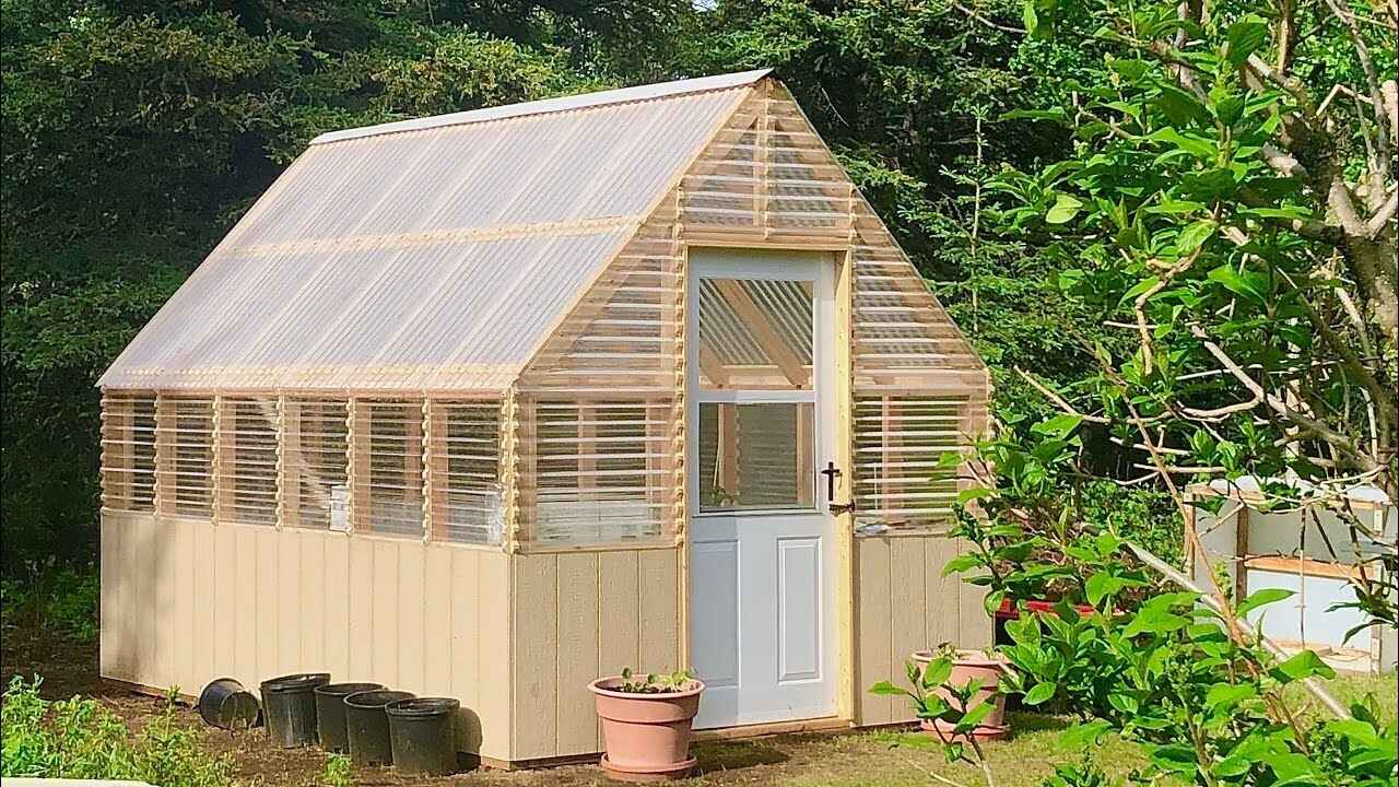 DIY Small Greenhouse: Step-by-Step Guide To Building Your Own Greenhouse