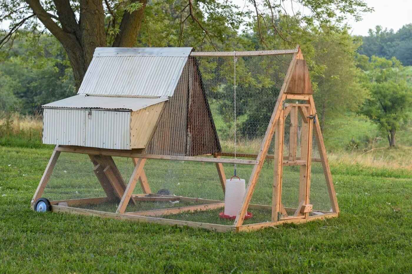 Easy Chicken Tractor Plans For Your DIY Project