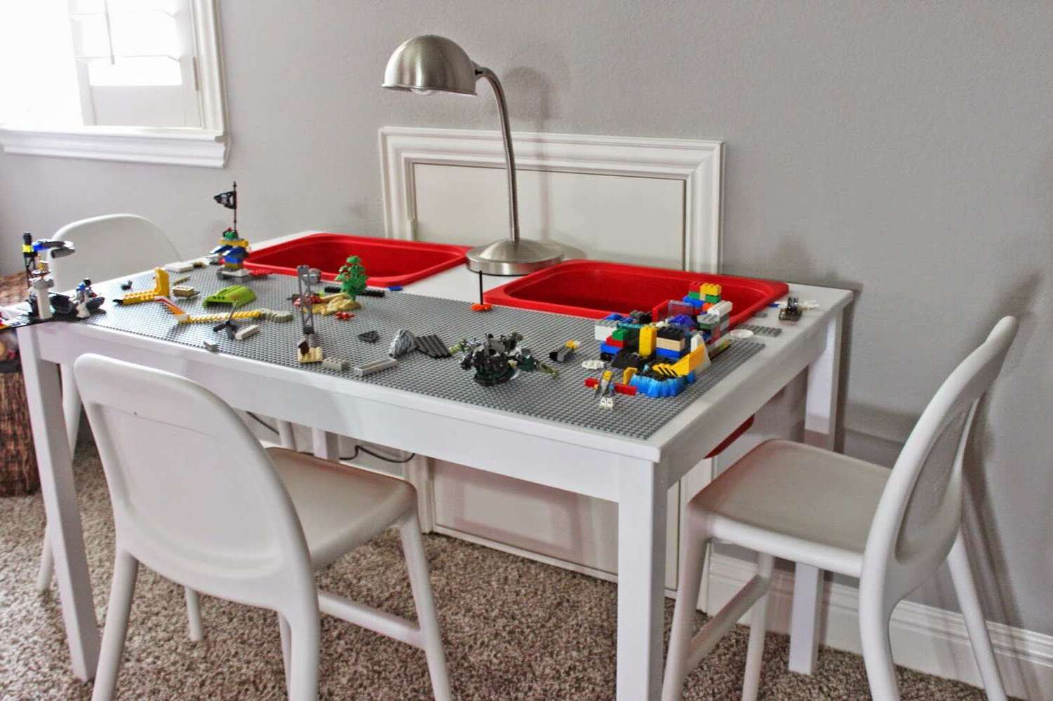 Lego Table DIY: How To Create Your Own Lego Play Station