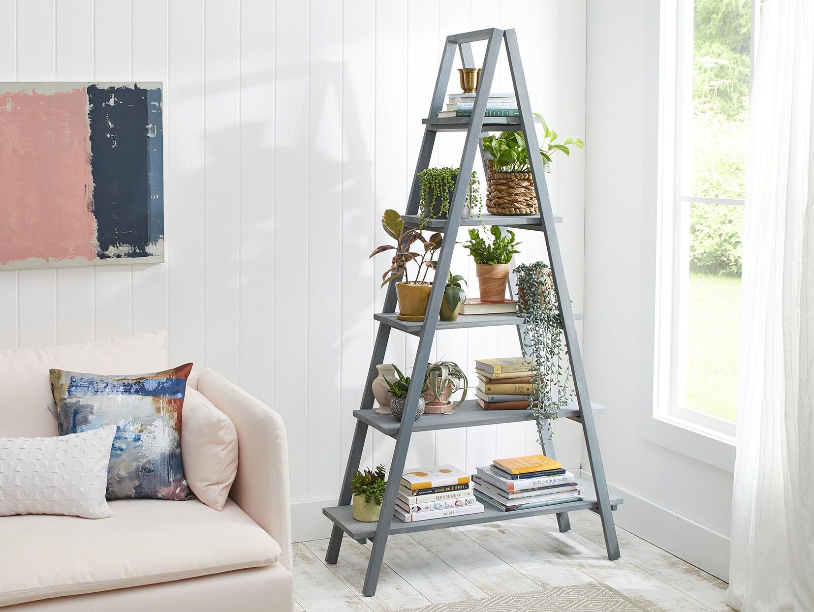 DIY Ladder Shelf: Step-by-Step Guide To Building A Stylish Storage Solution