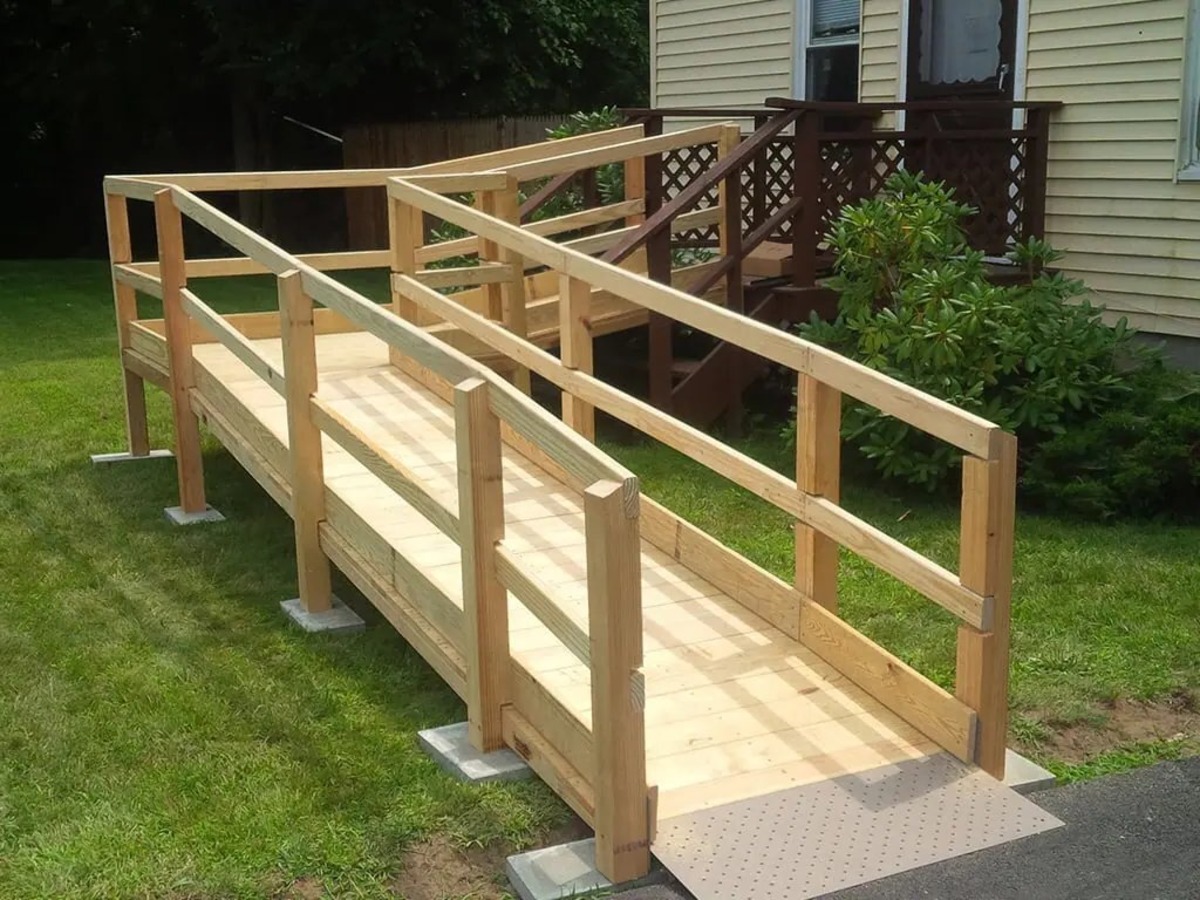 How To Build A Temporary Wooden Wheelchair Ramp