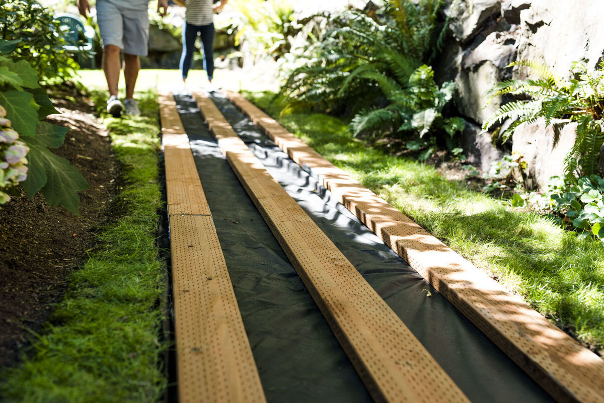 How To Build A Wooden Walkway
