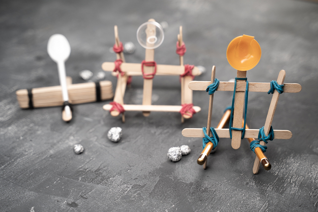 How To Make A Catapult With Popsicle Sticks