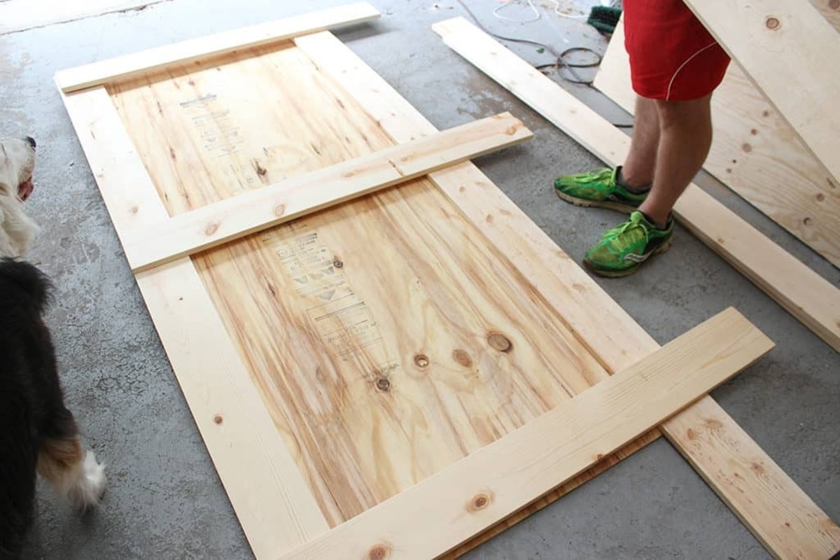 Plywood Barn Door: A DIY Guide To Crafting A Rustic And Functional Door