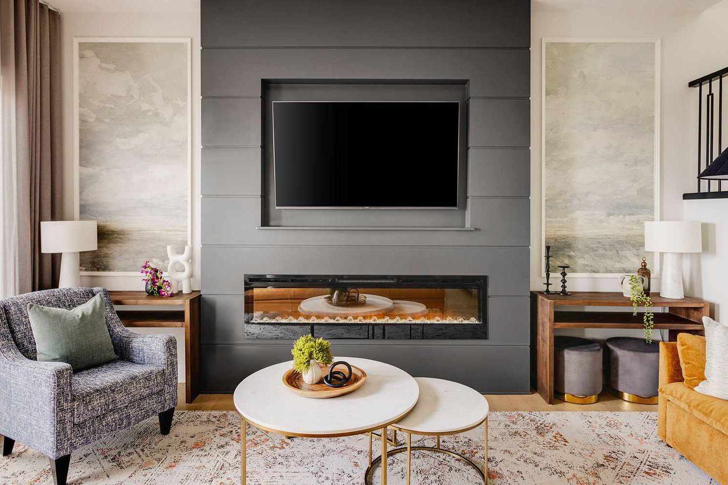 Creative TV Wall Ideas for Living Room