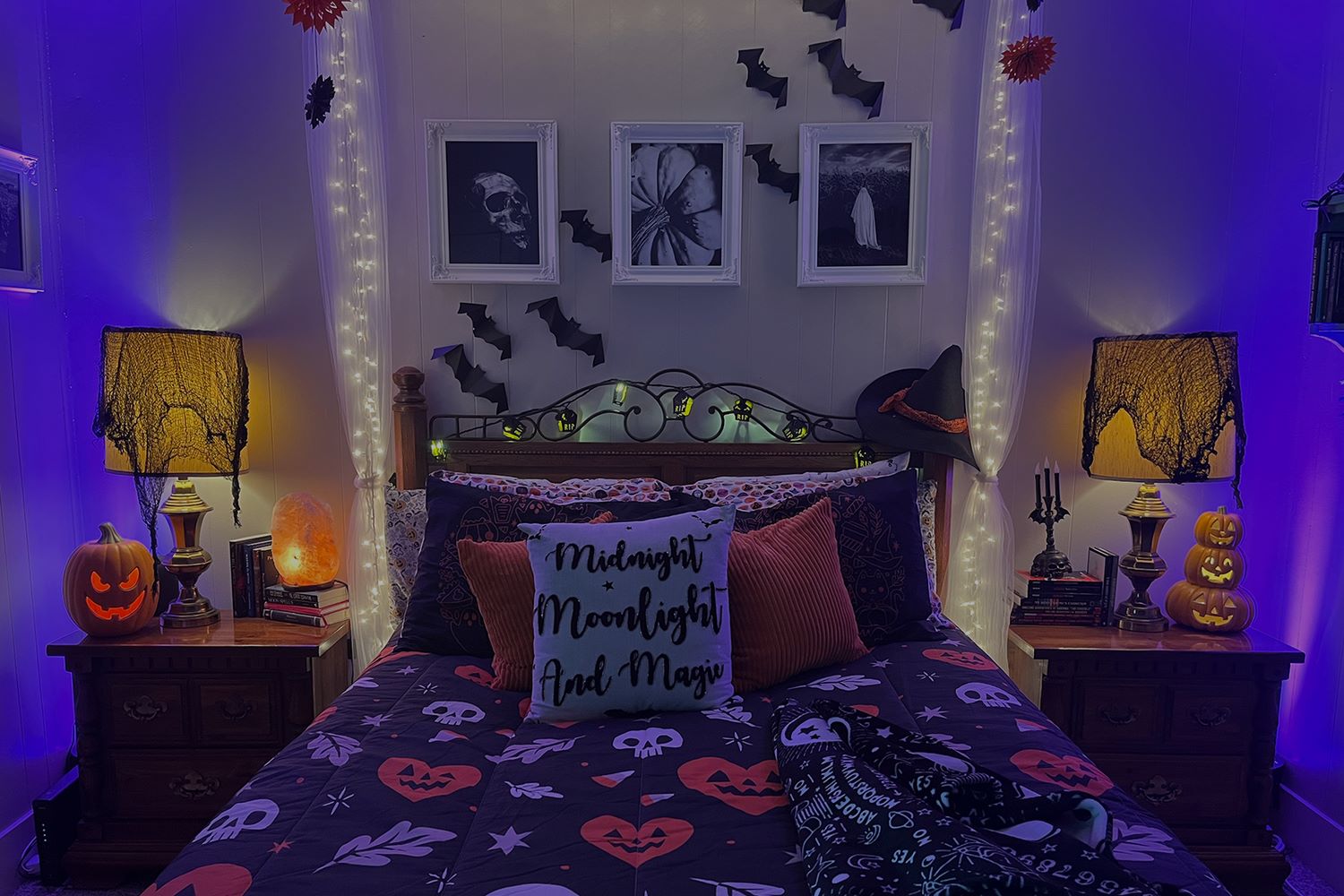DIY Halloween Bedroom Decorations