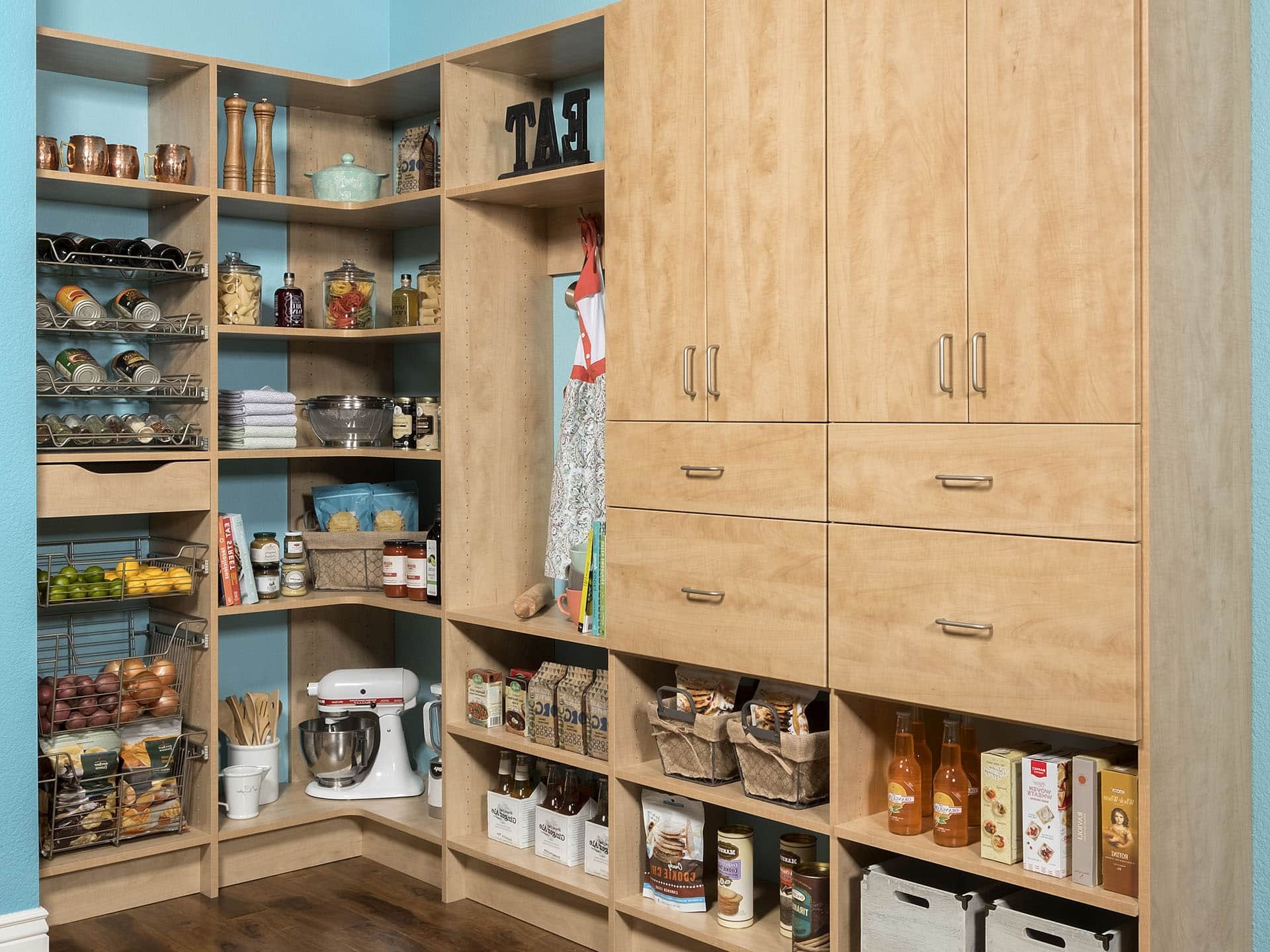 Diy pantry storage cabinet