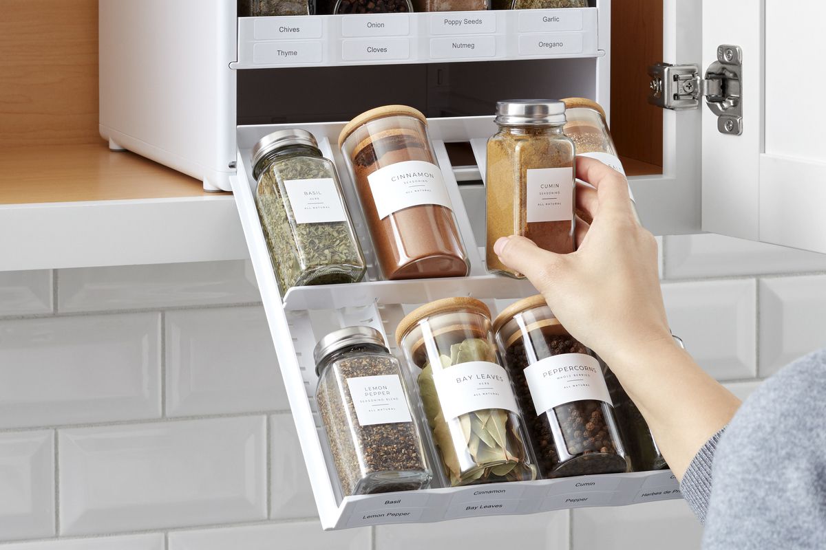 DIY Spice Rack Organization Ideas