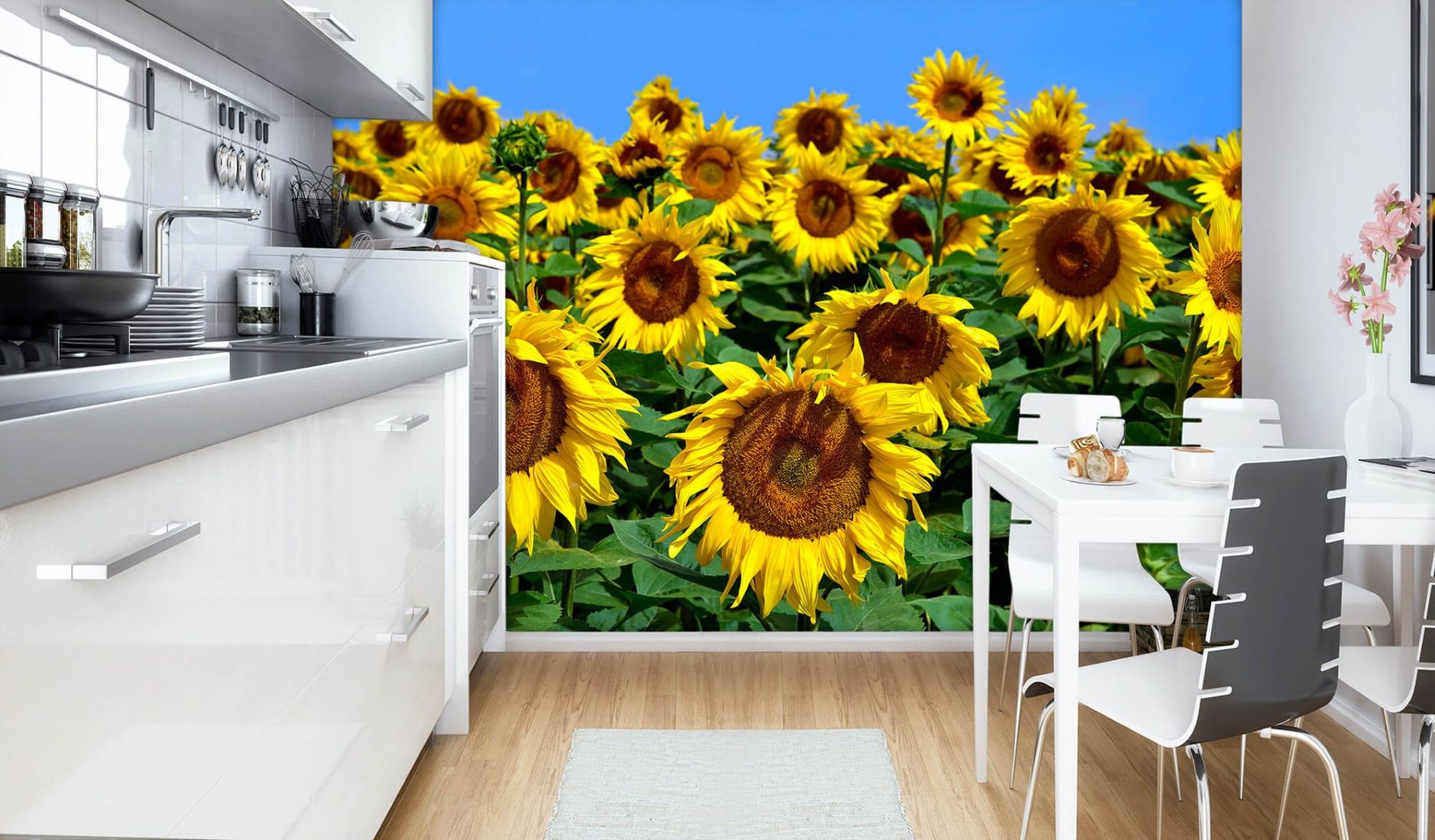 DIY Sunflower Kitchen Decorations