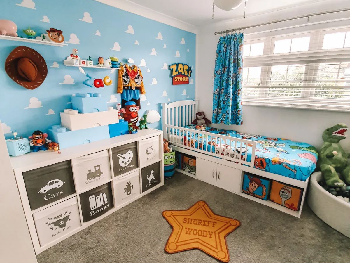 DIY Toy Story Room Makeover