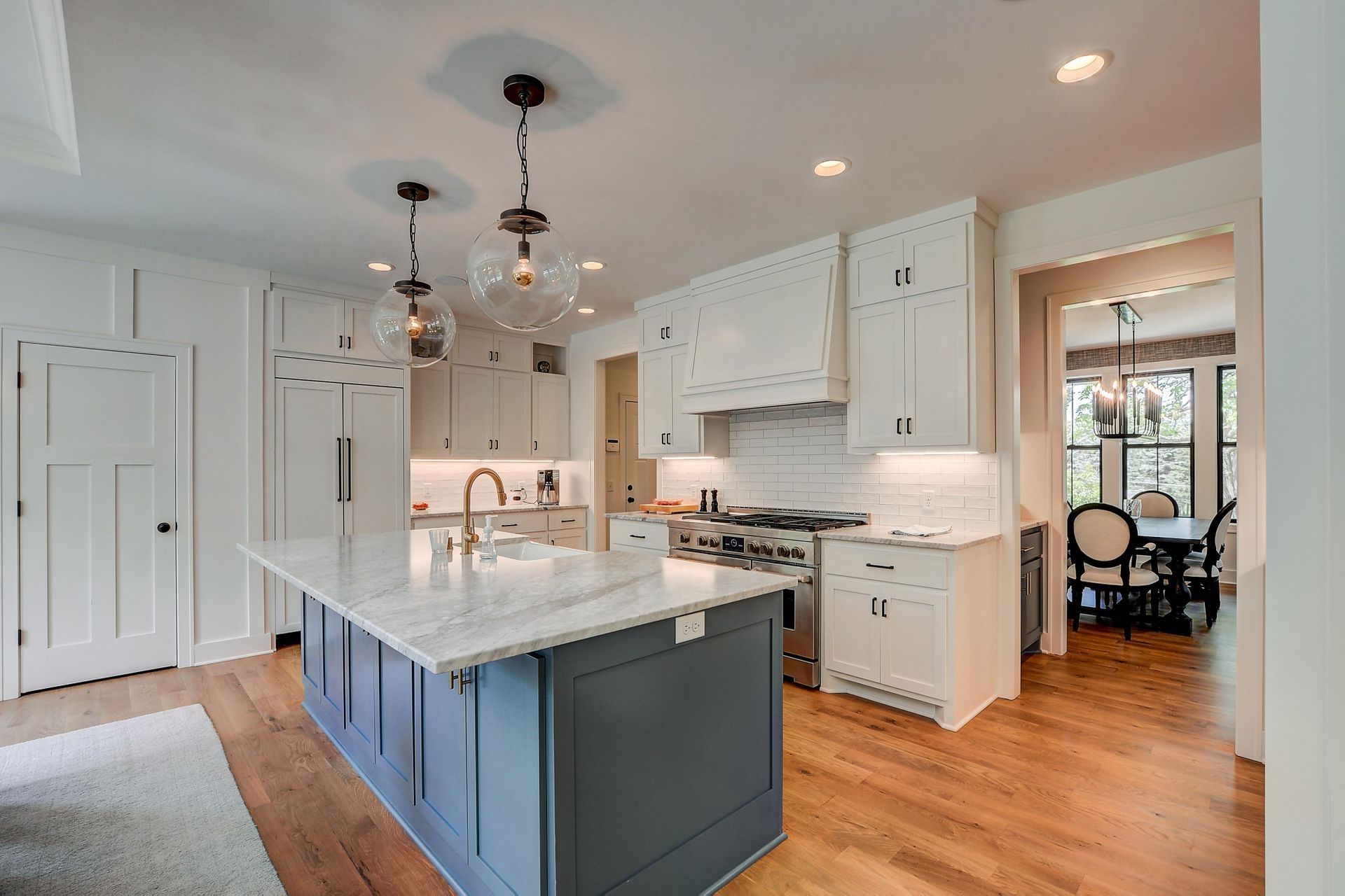 DIY Wainscoting for Kitchen Island