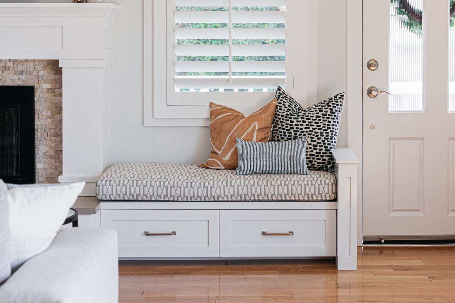 How to Build a Cozy Bay Window Seat with IKEA Products