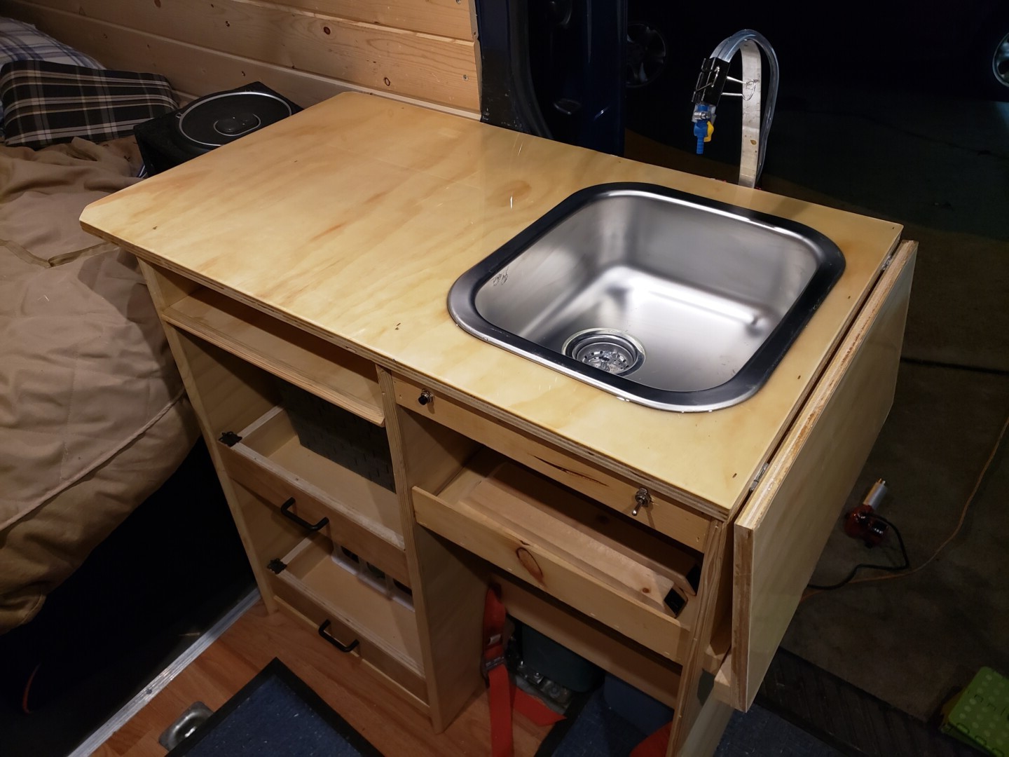 How to Build a DIY Van Kitchen