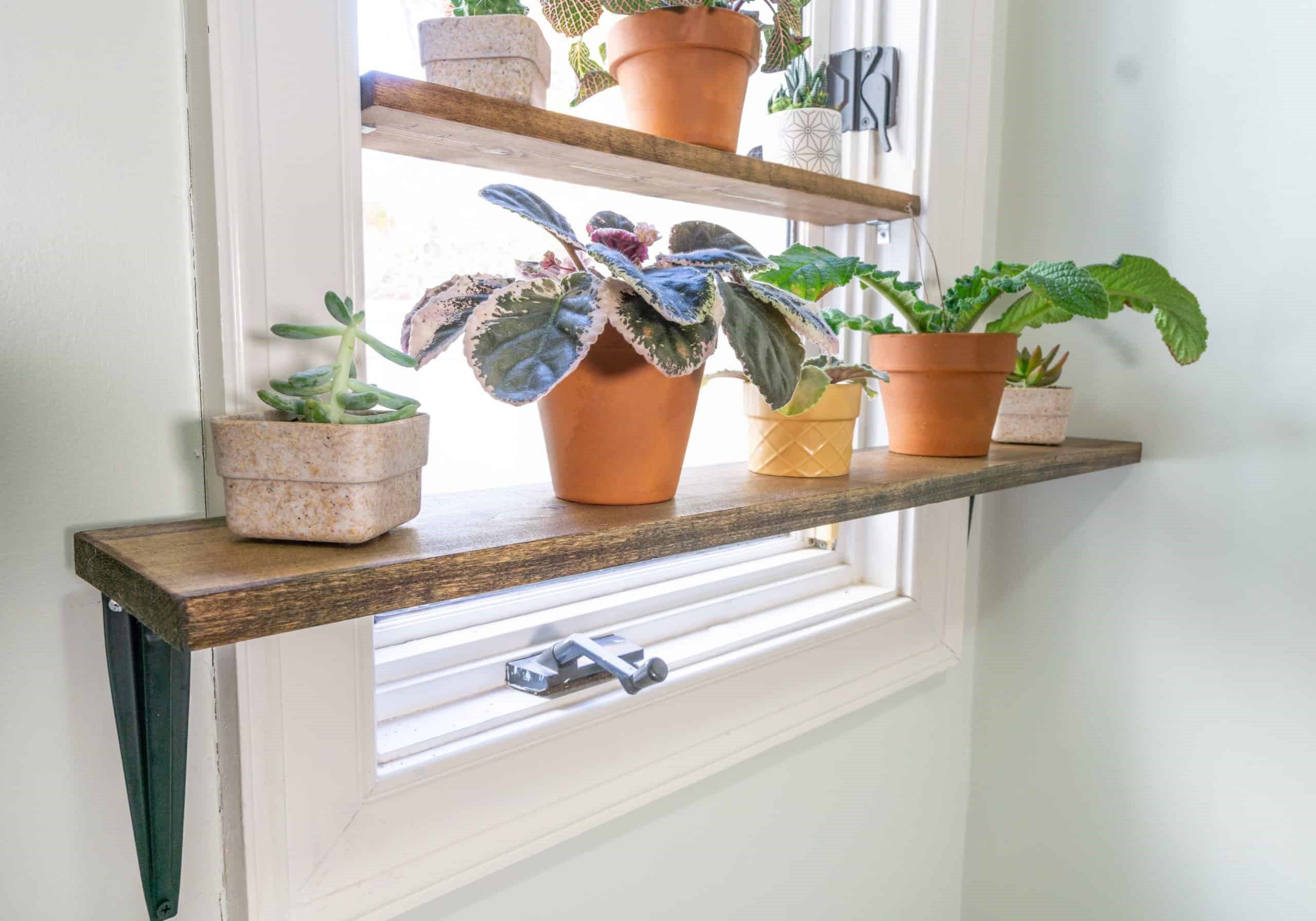 How to Build a DIY Window Shelf