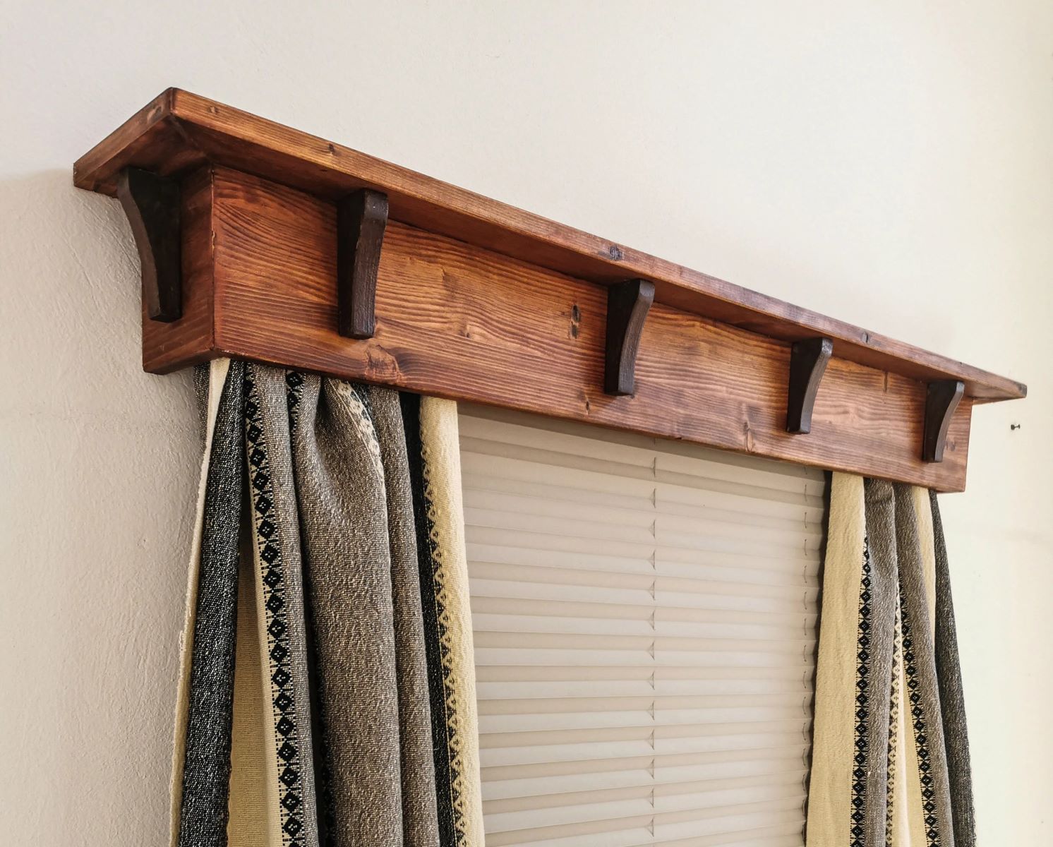 How to Build a DIY Wood Valance