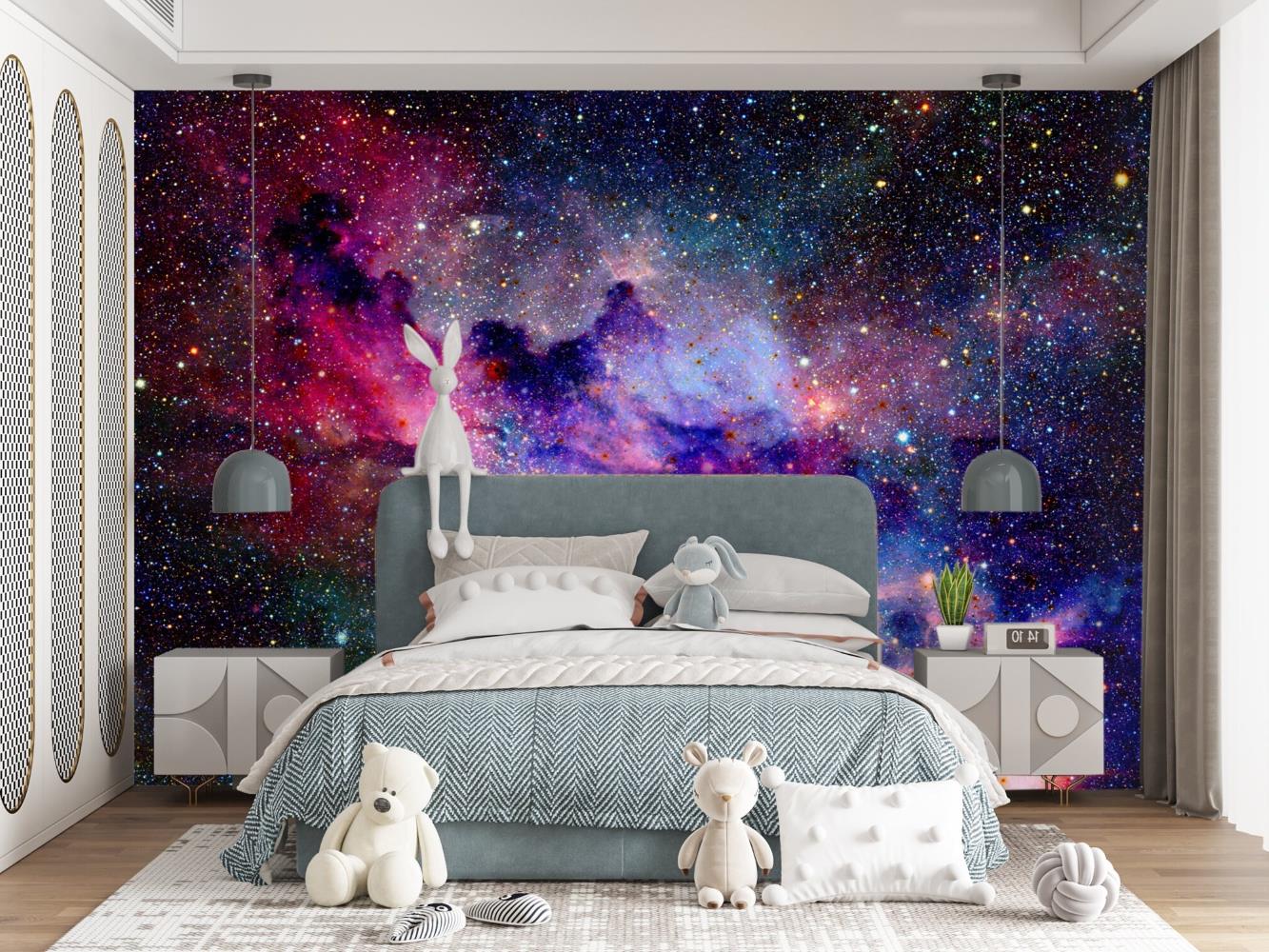 How to Create a Galaxy Ombre Wall Paint