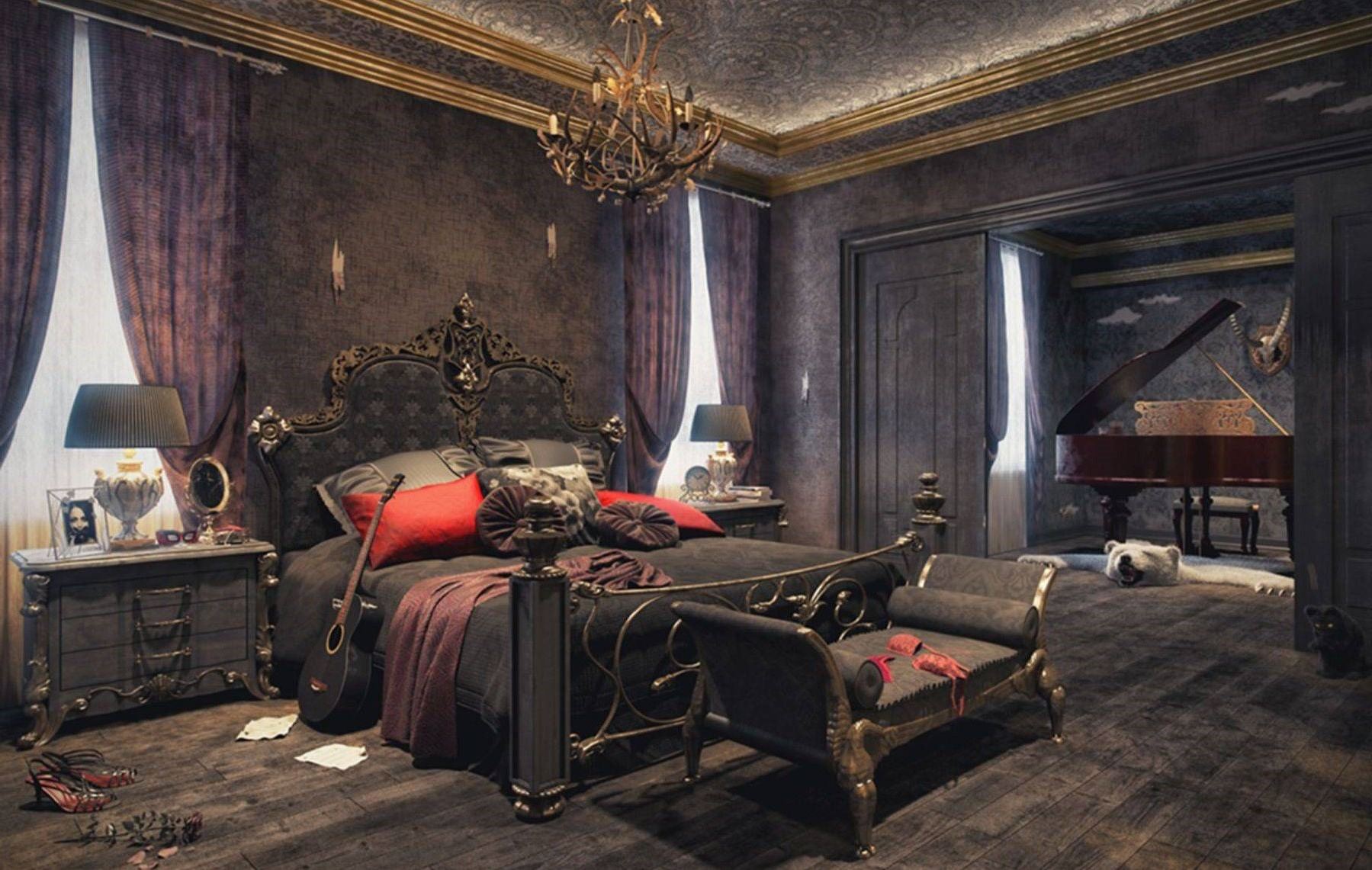 How to Create a Gothic Bedroom Décor