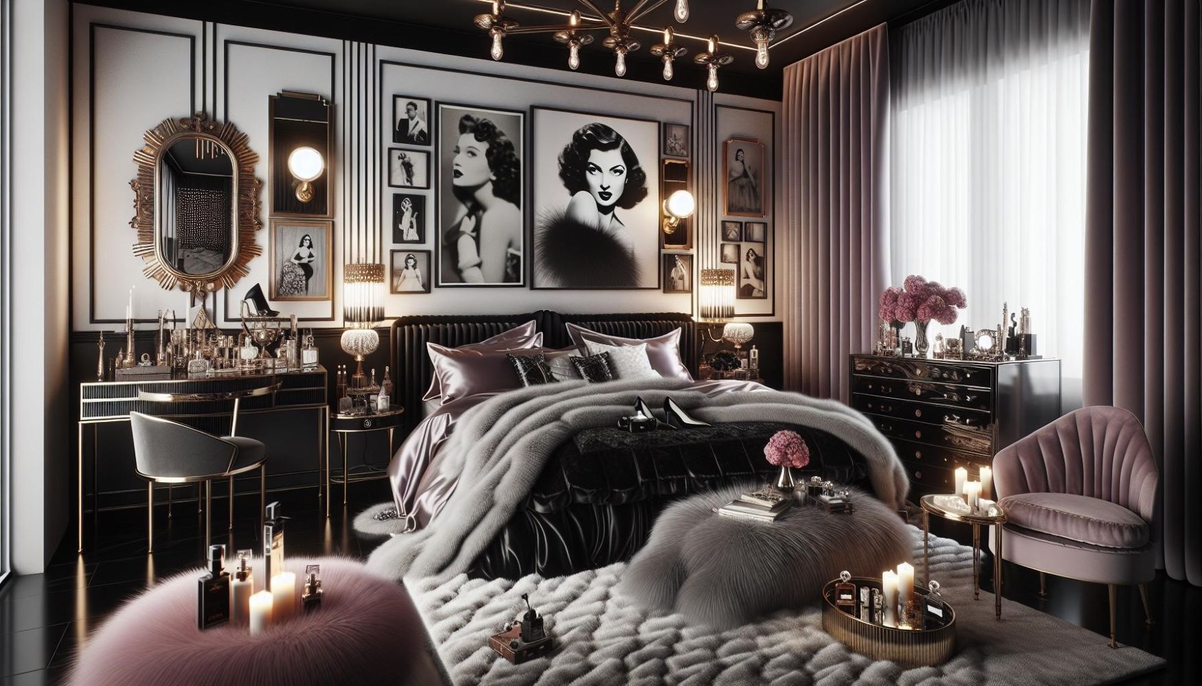 How to Create a Marilyn Monroe Themed Bedroom