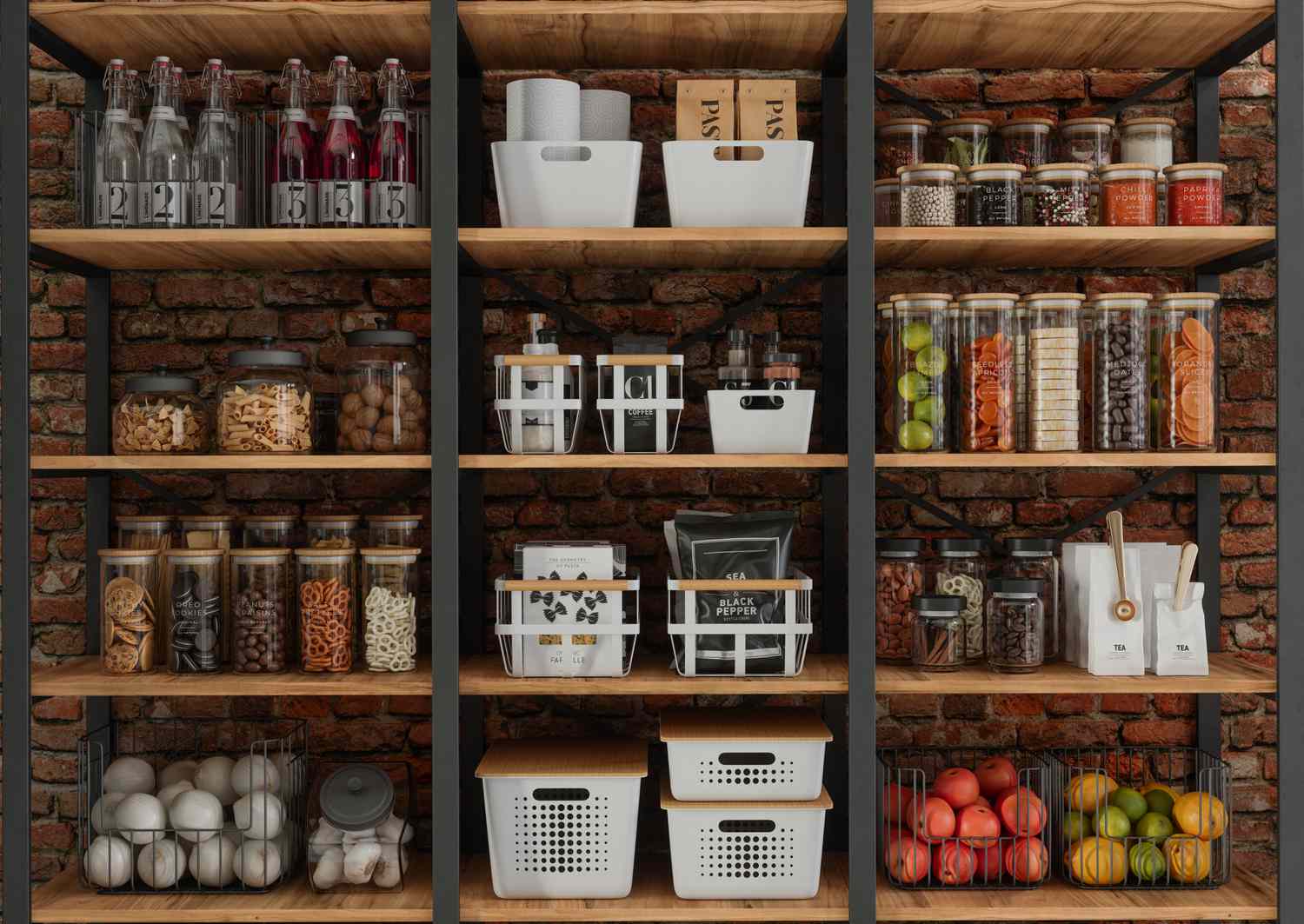 How to Organize Your DIY Kitchen Pantry