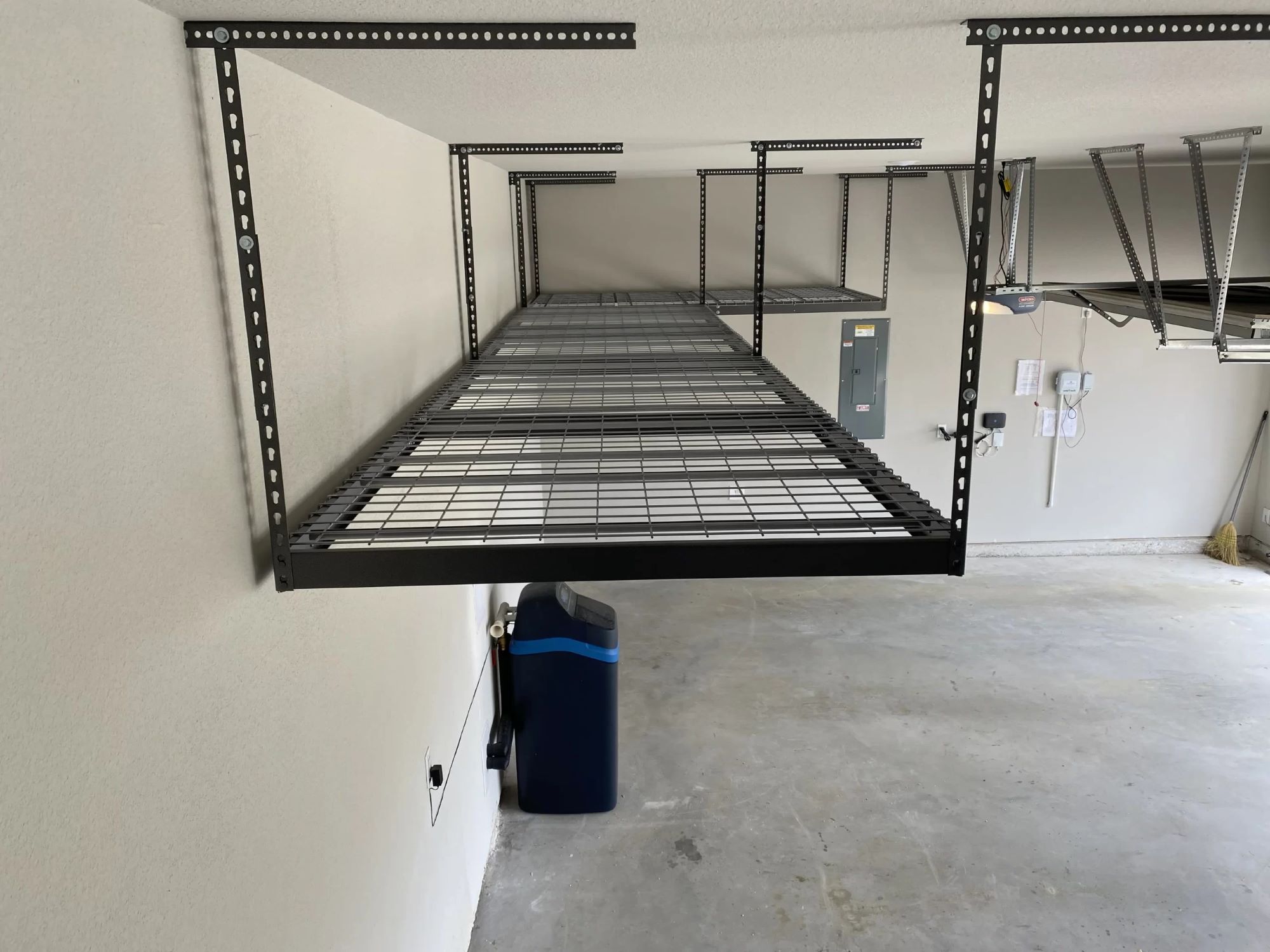 DIY 2×4 Overhead Garage Storage Build