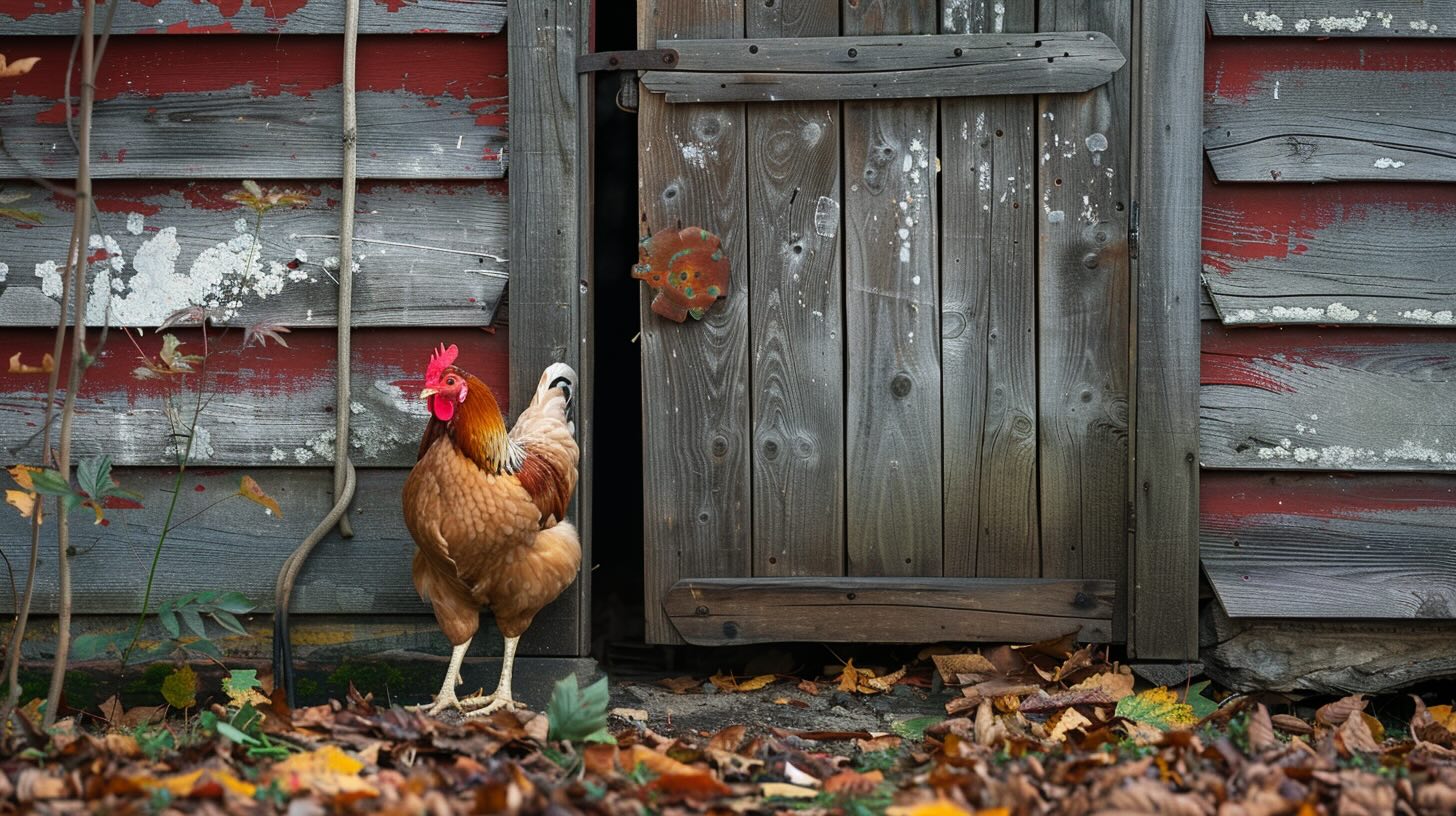 DIY Chicken Coop Door Ideas