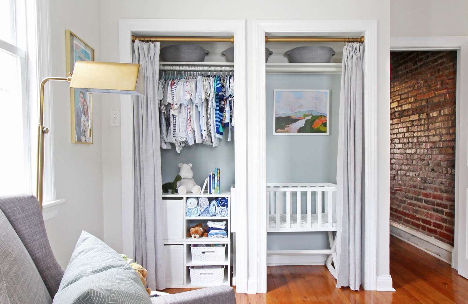 DIY Closet Curtain Ideas