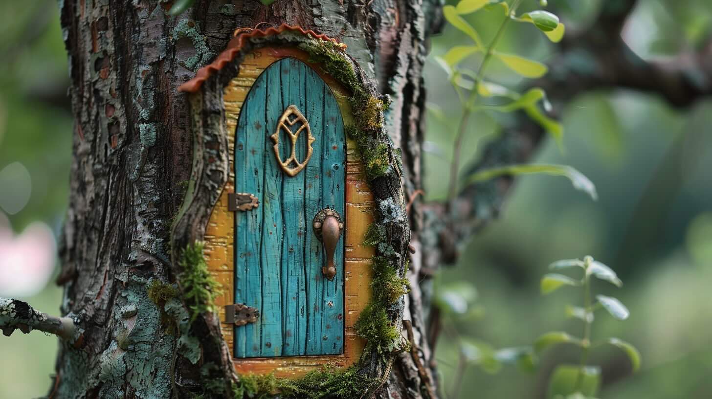 DIY Decor: Fairy Doors for Trees