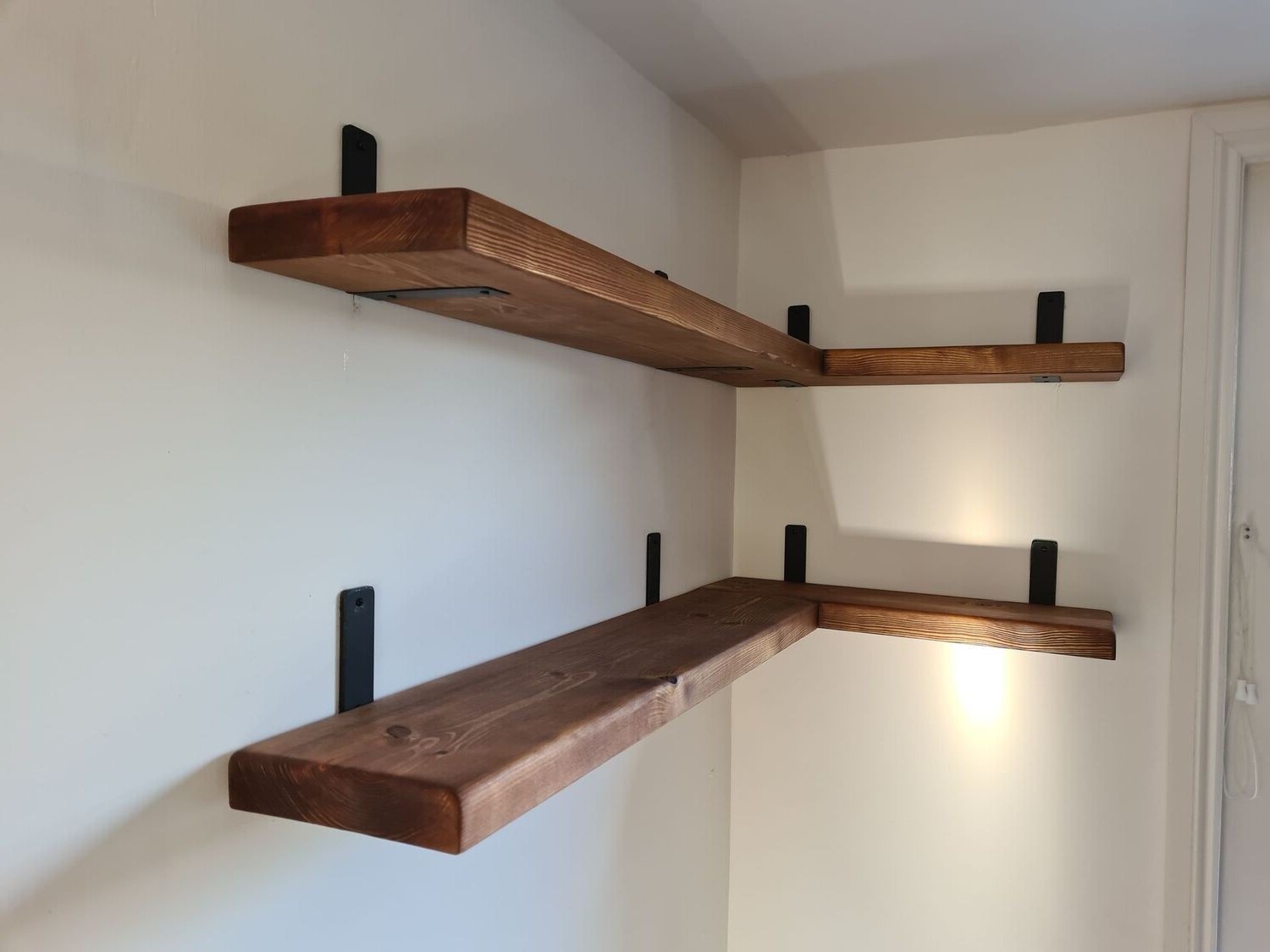 DIY Garage Corner Shelves Guide