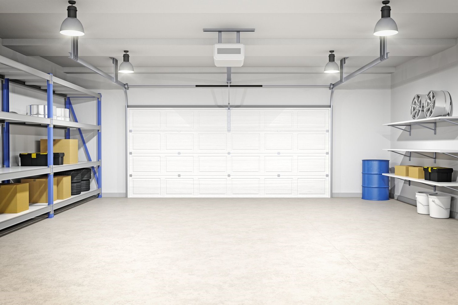 DIY Garage Lighting Ideas