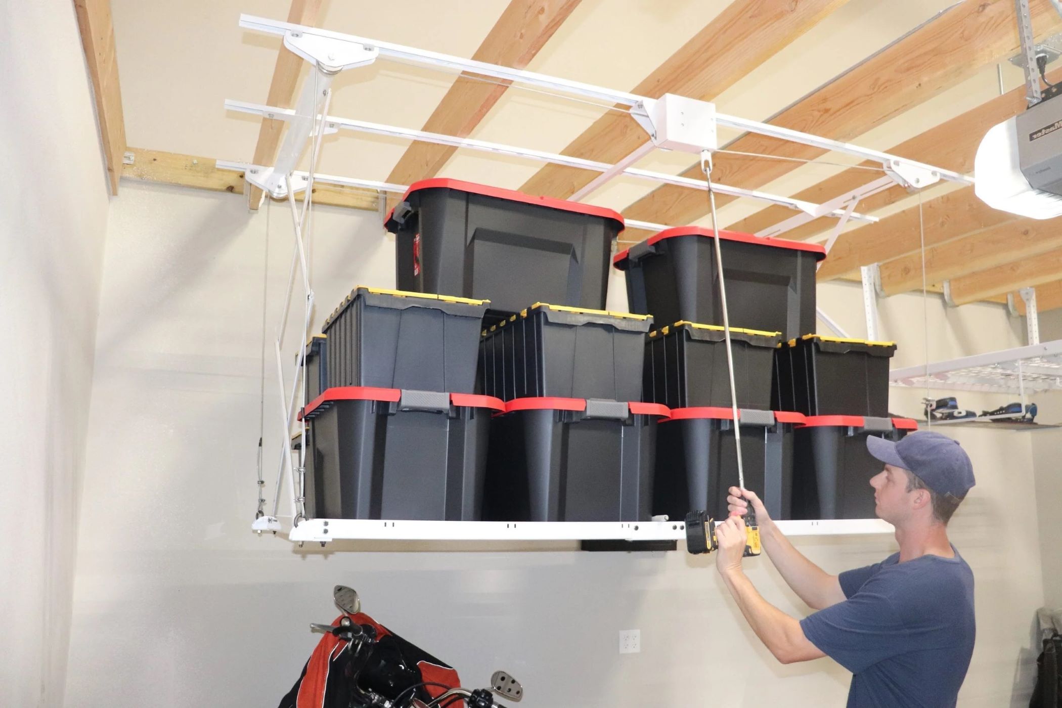 DIY Garage Storage Lift: How to Create Extra Space