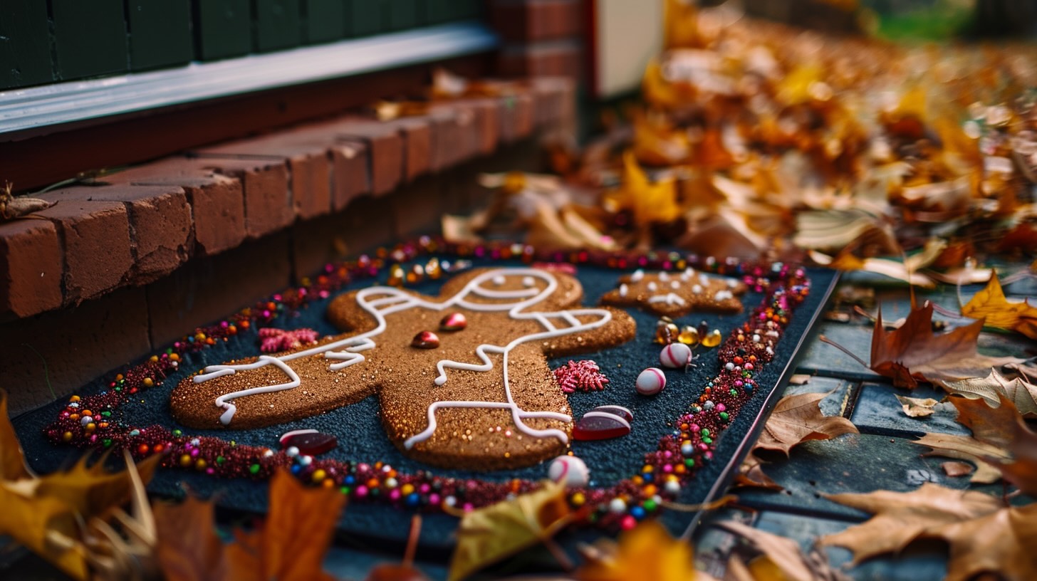 DIY Gingerbread Doormat Guide