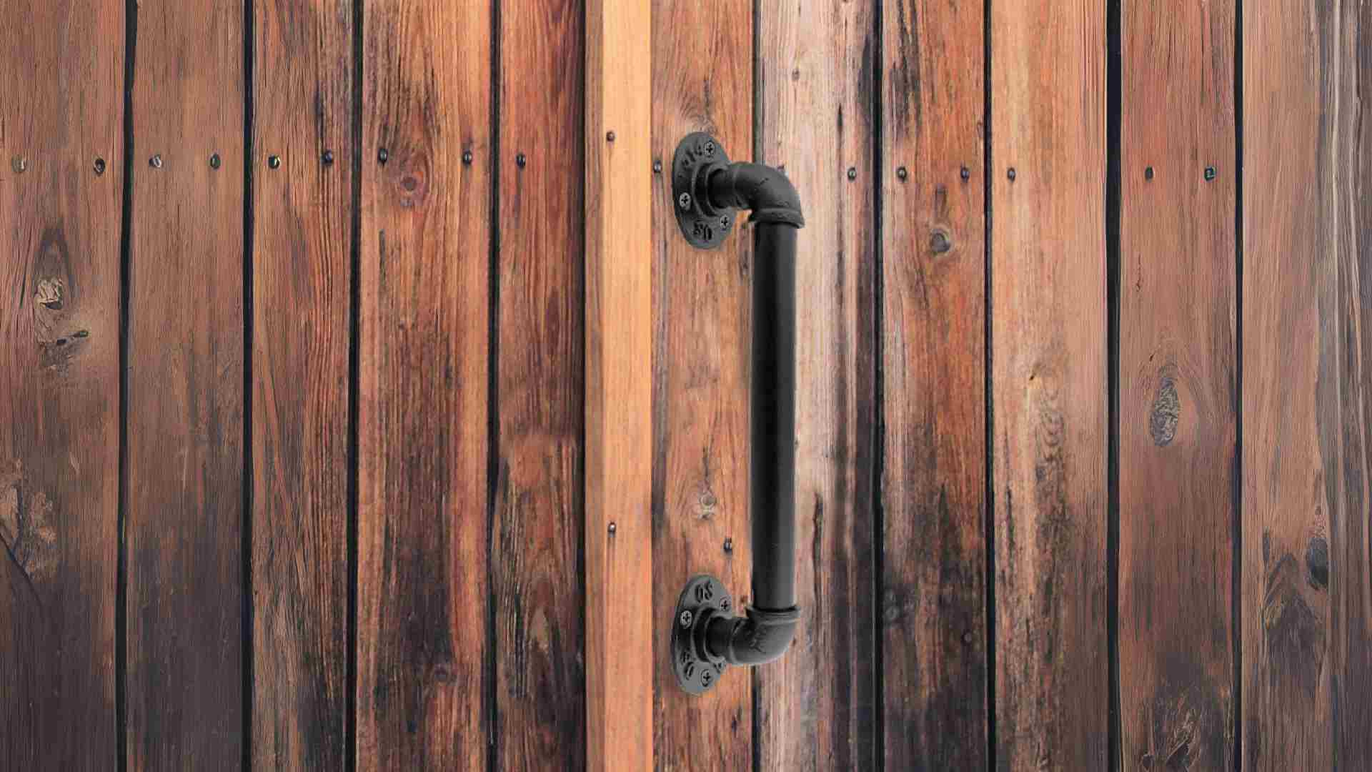 DIY Pipe Barn Door Hardware Guide