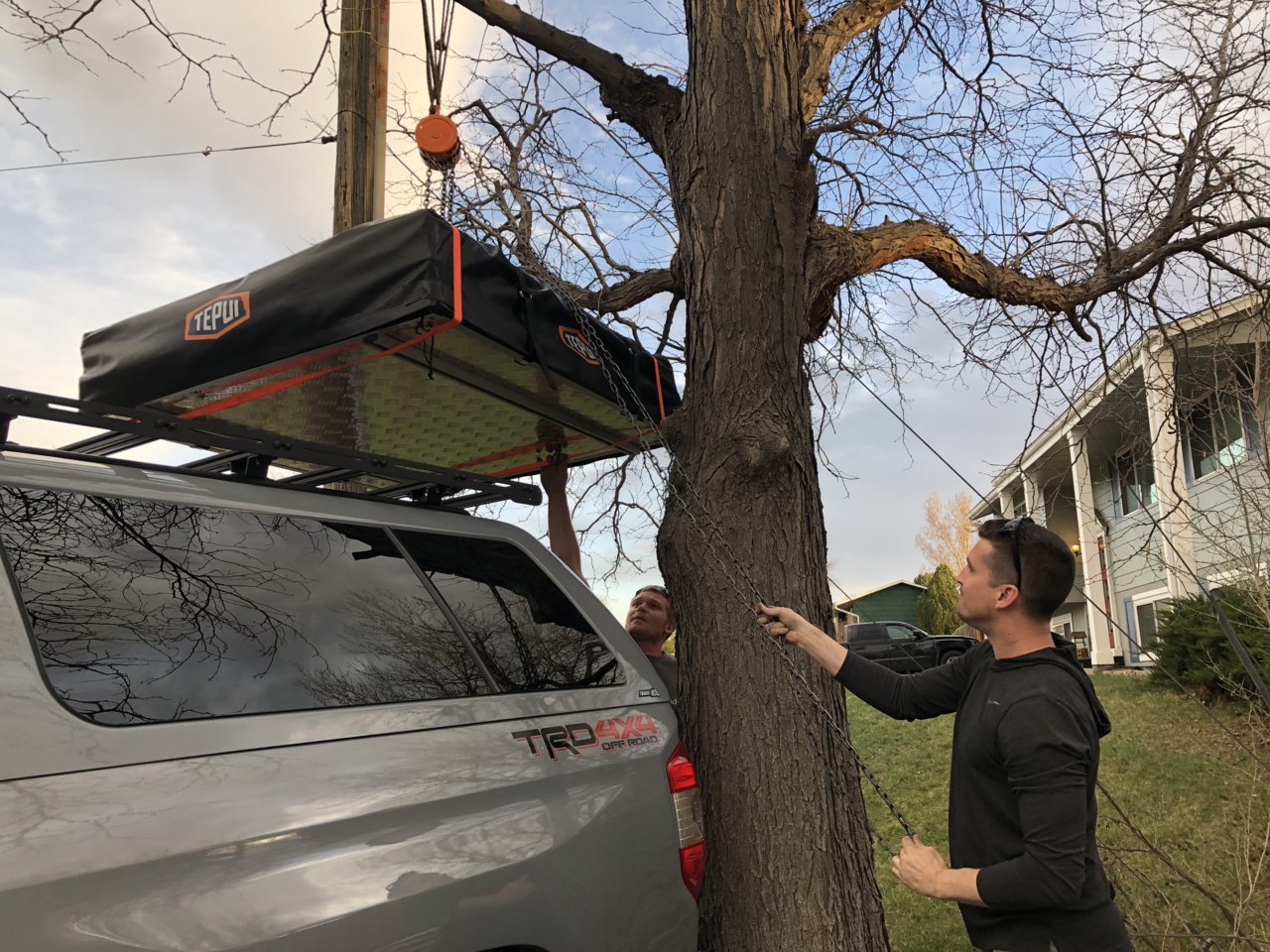 DIY Roof Top Tent Hoist Guide