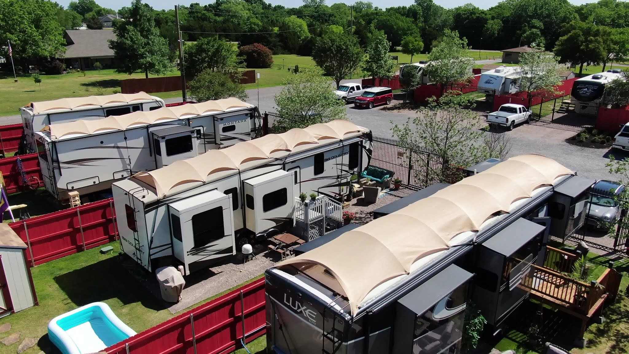 DIY RV Roof Shade Ideas