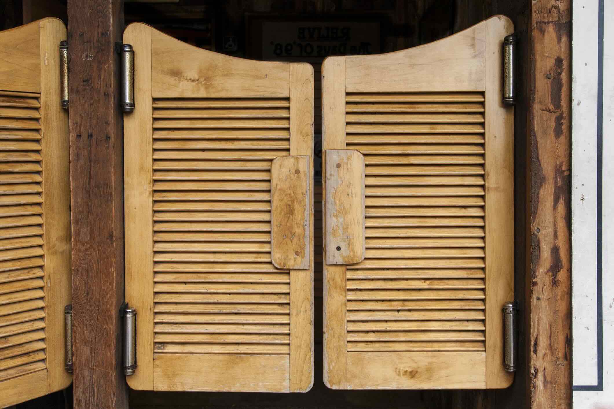 DIY Saloon Doors Ideas Twigandthistle DIY Saloon Doors Ideas Twigandthistle