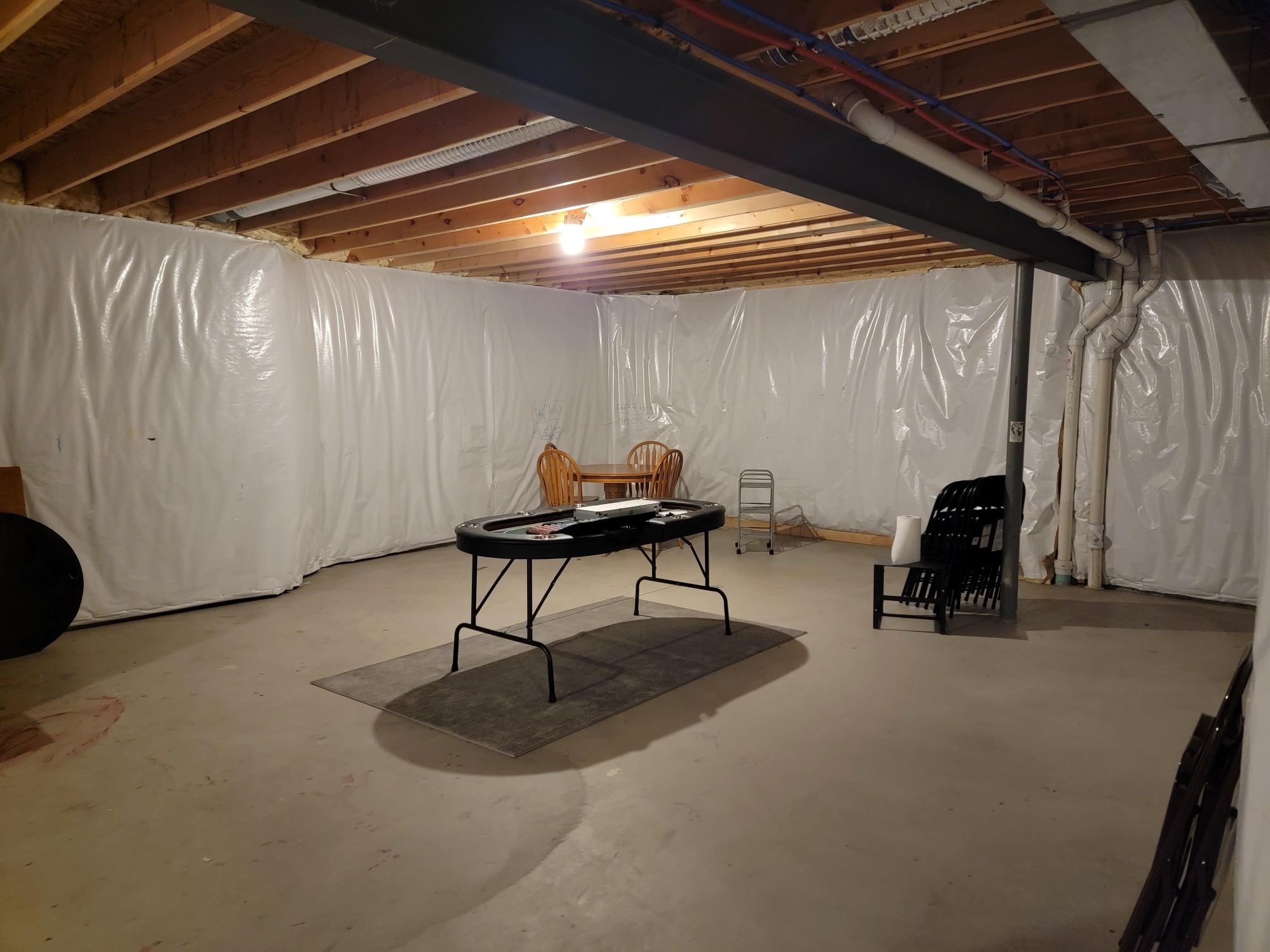 DIY Unfinished Basement Ideas