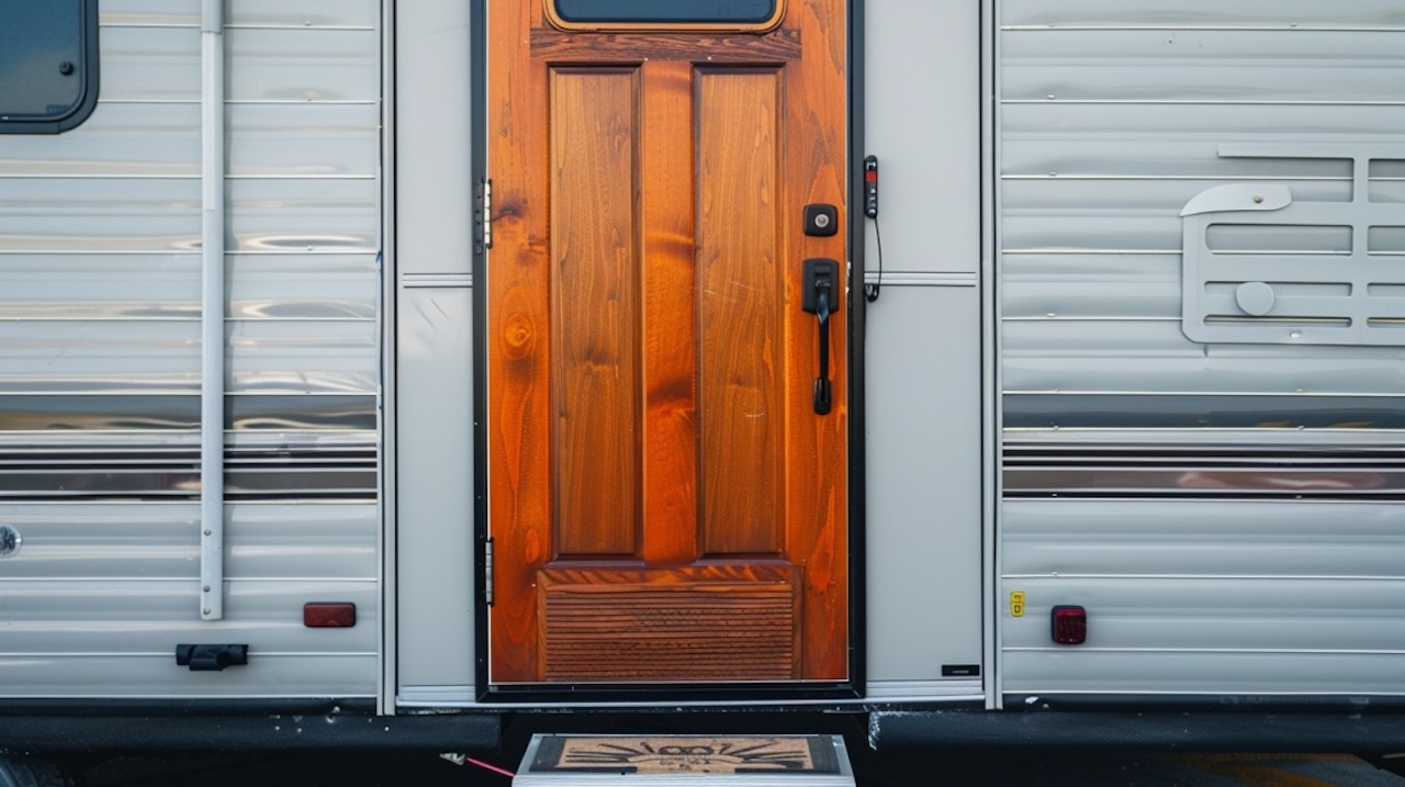 How to Build a DIY Camper Door