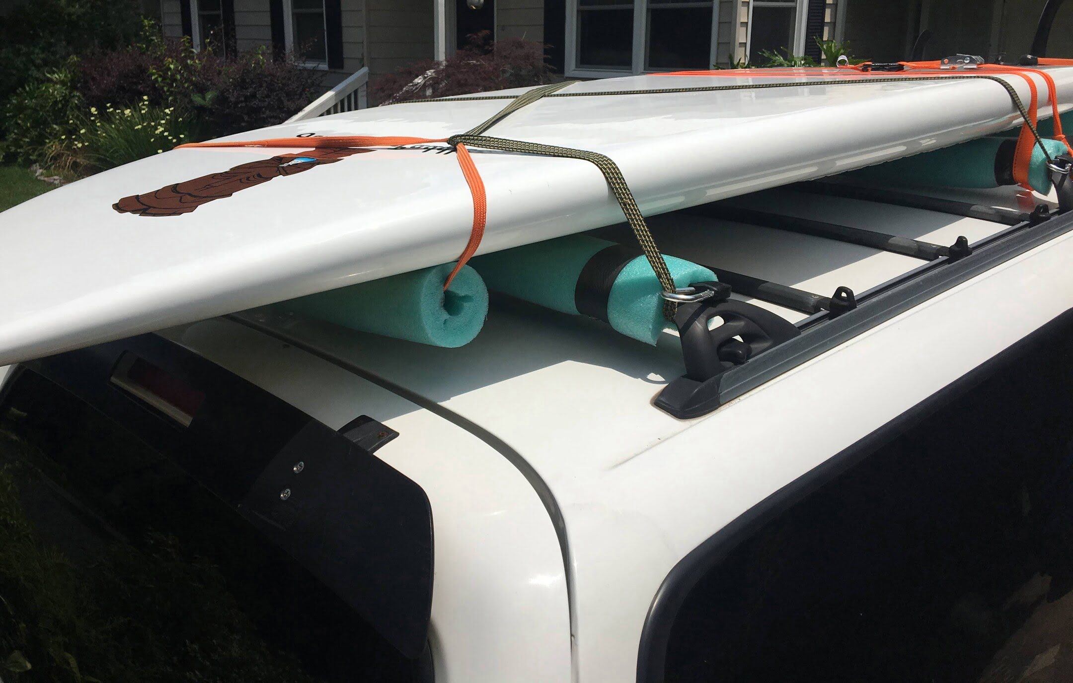 How to Build a DIY Paddle Board Roof Rack